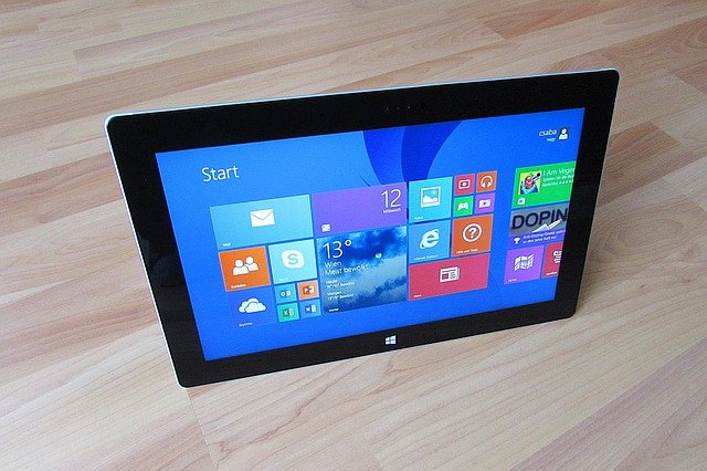 Windows 10 tablet