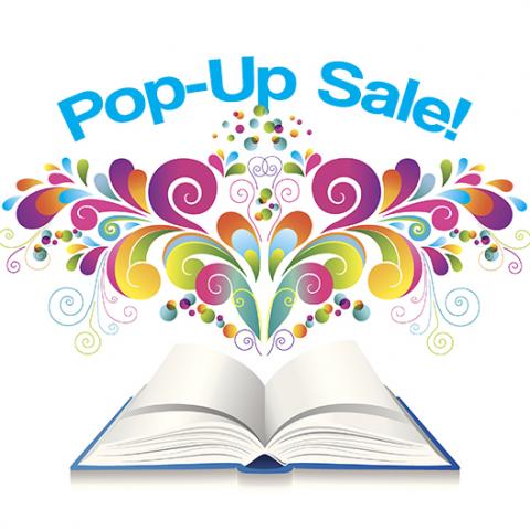 pop-up book sale