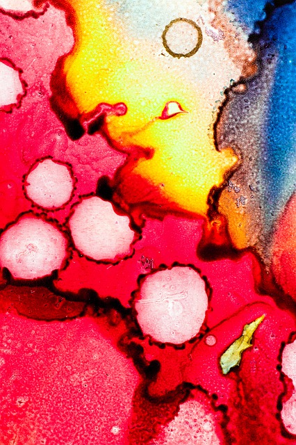 Alcohol ink art