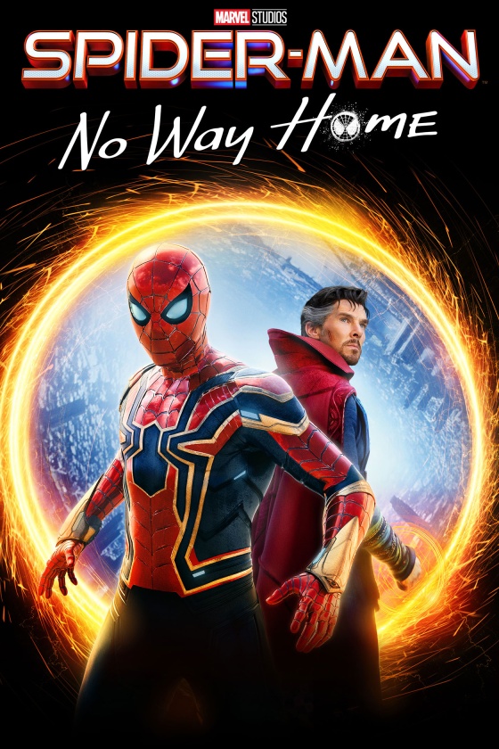 Image of Spider-Man: No Way Home movie poster featuring Spider-Man and Dr. Strange