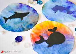 Ocean Animal with coffee filter