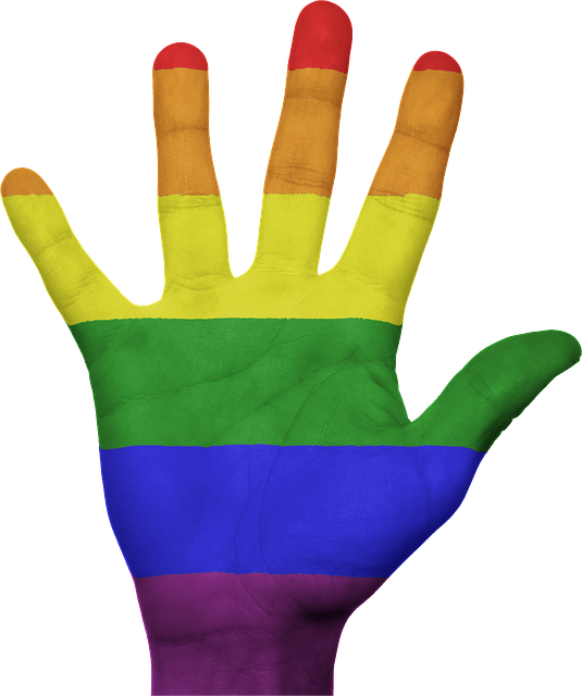 pride hand