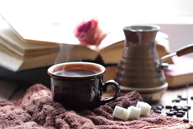 coffee and books