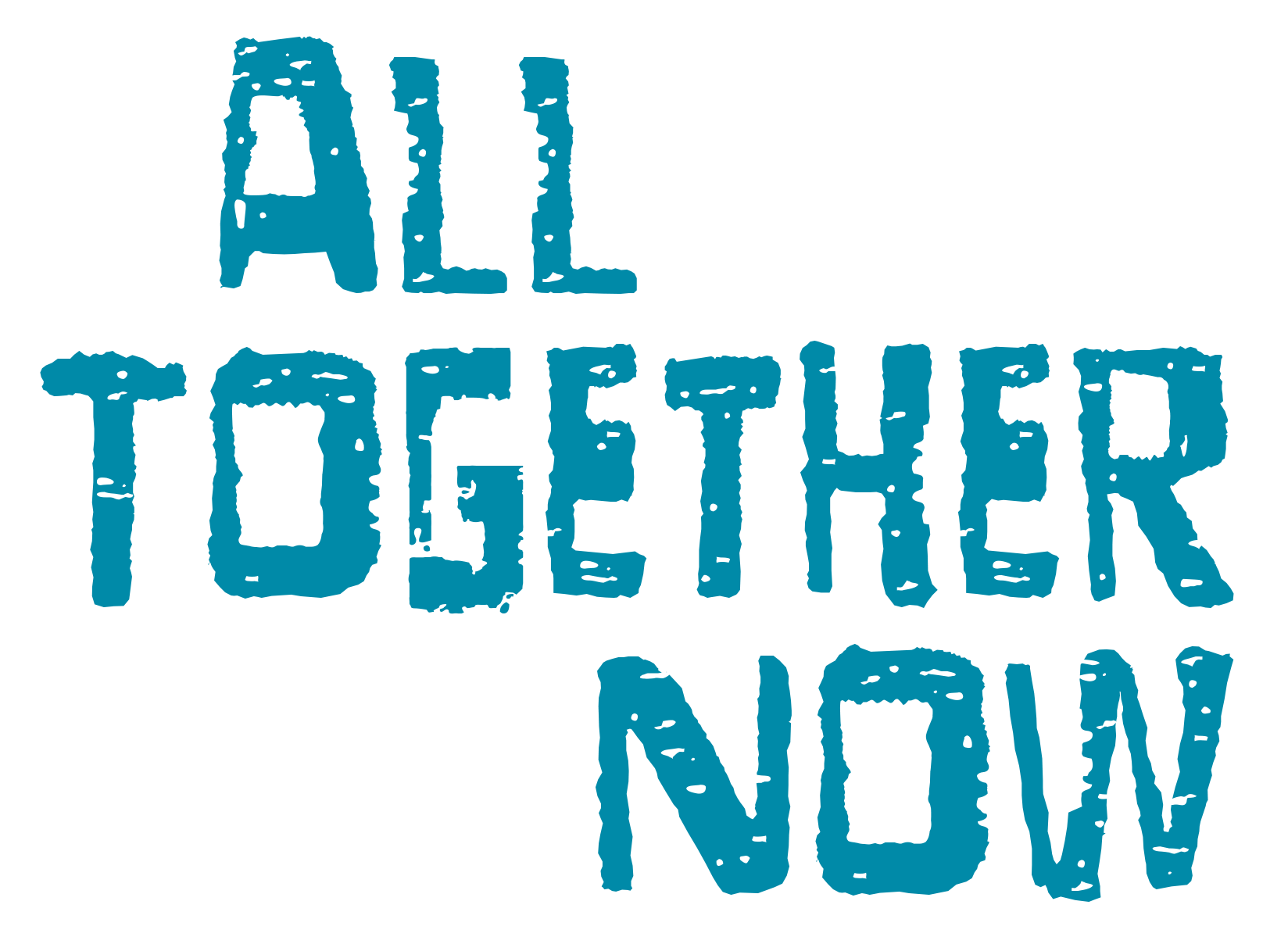 all together now summer reading program slogan