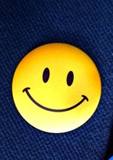 smiley button