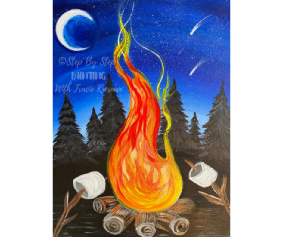 Campfire Painting