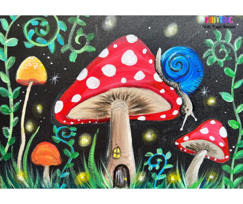 Mushroom Painting