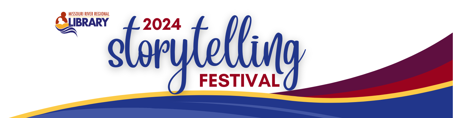 graphic that says 2024 MRRL Storytelling Festival