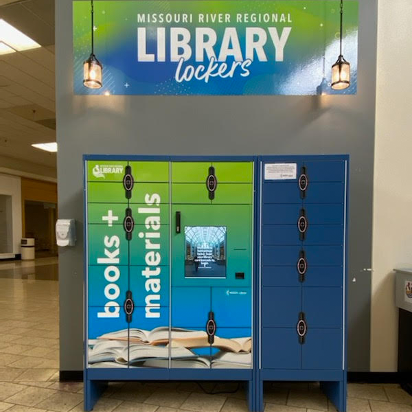 Library Remote Locker located inside the Capital Mall