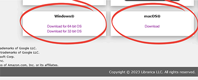 Download Links screenshot