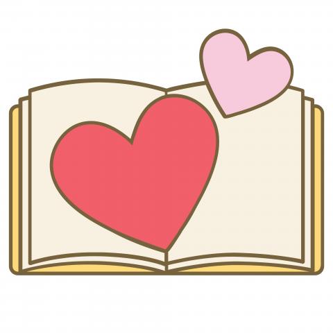 Book and Hearts