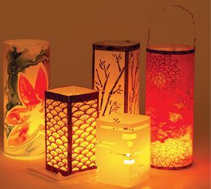Picture of a group of Paper Lanterns