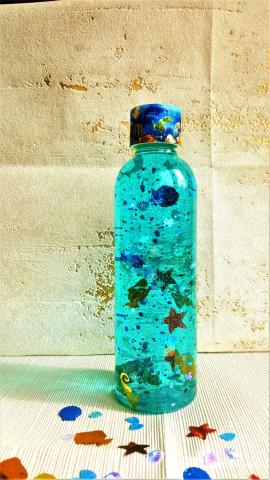 water bead bottle