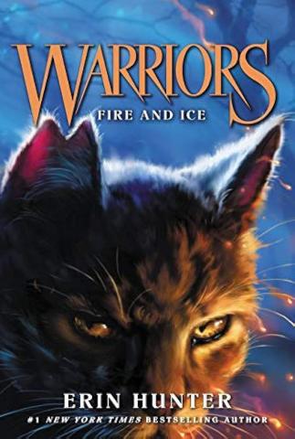 Fire and Ice book cover-spooky cat
