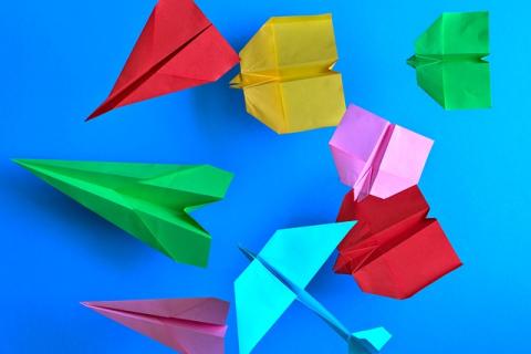 paper airplanes