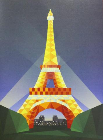 Eiffel sticker
