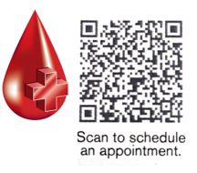 blood drop w QR code
