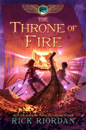 The Throne of Fire (The Kane Chronicles #2)