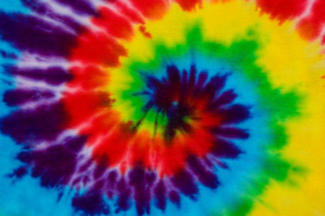 Tie-dye swirl