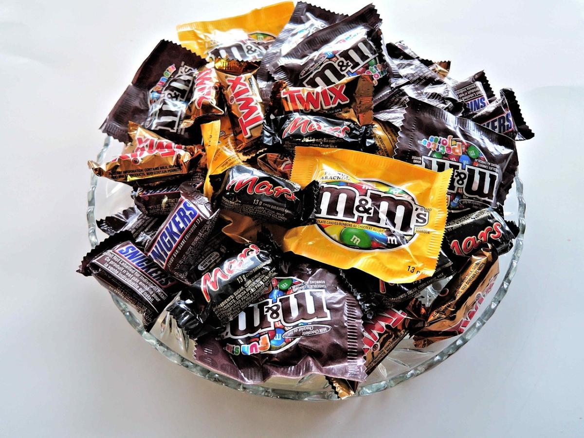 bowl of chocolate candy pixabay