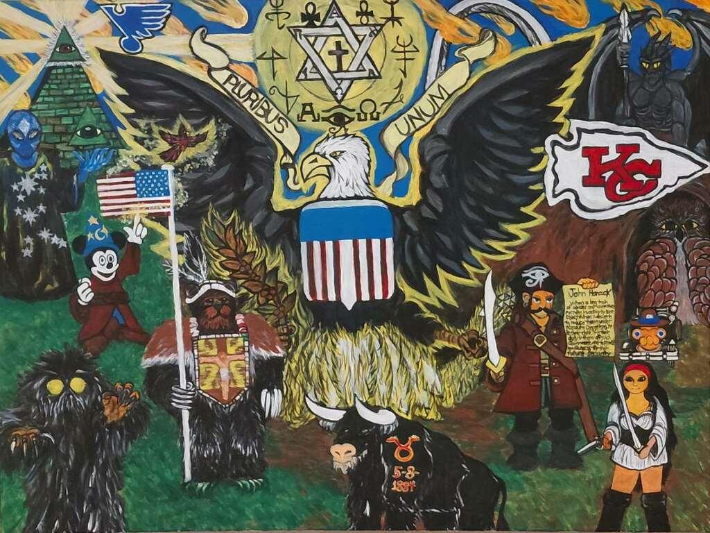 MO Phoenix-eagle with MO designs around it-Zack Mueller