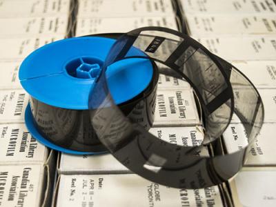 Newspapers on Microfilm