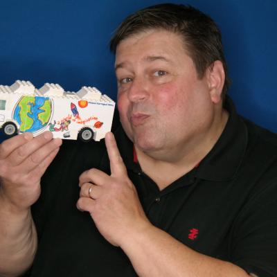 Mark staff photo (silly)